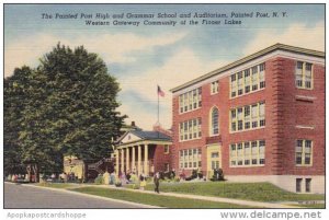 New York Painted Post High And Grammar School And Auditorium