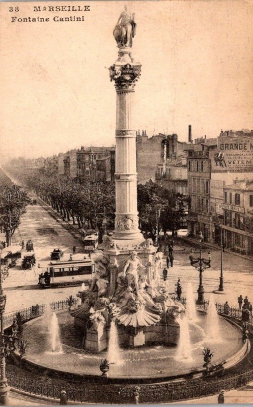 France Marseille Fontaine Cantini