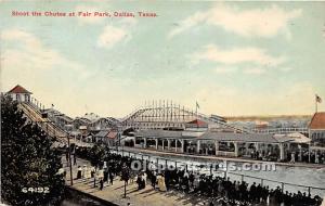 Shoot the Chutes at Fair Park Dallas, Texas, TX, USA 1911 