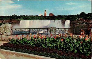 American Falls Queen Victoria Park Niagara Falls Ontario Vintage DB Postcard  