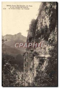 Old Postcard Route Ladders of Frou and Gorges Chailles Grand Frou