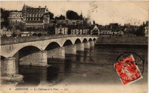 CPA AMBOISE - Le Chateau et le Pont (298732)