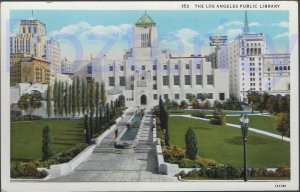 THE LOS ANGELES PUBLIC LIBRARY (153) LOS ANGELES CALIFORNIA