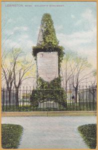 Lexington, Mass., Soldiers Monument