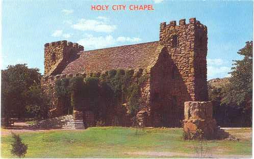 Holy City Chapel, Wichita Mountains Easter Sunrise Service, Oklahoma, OK, Chrome