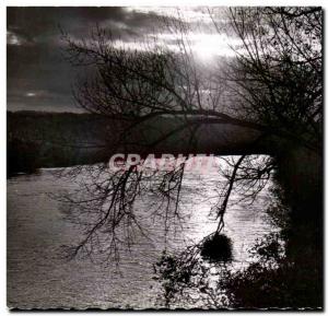 Old Postcard The Beautiful Corners of & # 39Ile De France Epone Crepuscule On...