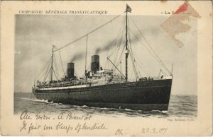 CPA ak lorraine-cie gle transatlantic ships (1206598) 