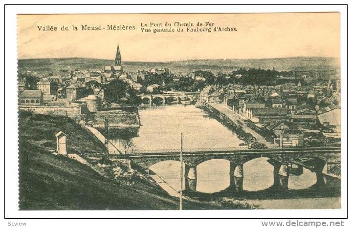 Vallee de la Meuse - Mézières , France , 00-10s ; Le Pont du Chemin de Fer