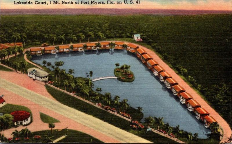 Florida Fort Myers Lakeside Court