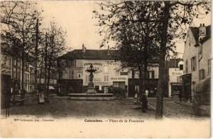 CPA Colombes Place de la Fontaine (1315377)