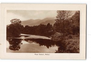 Ardlui Scotland Vintage RPPC Real Photo River Falloch
