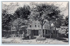 1945 Montauk Hotel Asbury Park New Jersey NJ Vintage Posted Postcard