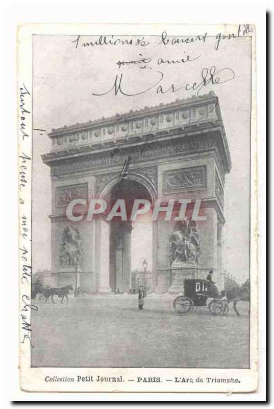 Paris (8th) Postcard Old L & # triumph 39arc