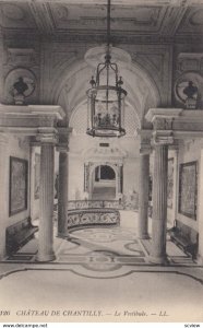 CHANTILLY, France, 1910-1920s, Le Vestibule