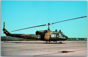 Bell UH -1P Huey General Electric Versatile Series of Helicopters Postcard