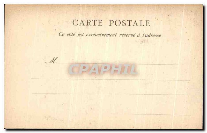 Old Postcard Compiegne The castle General view