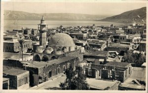 Israel Tiberias am See Genezareth Sea of Galilee RPPC 06.95