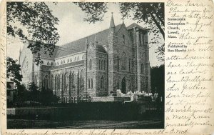 MA, Lowell, Massachusetts, Immaculate Conception Church