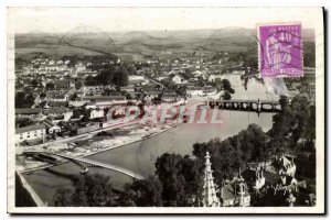 Old Postcard Auxerre Yonne general view Shell Trottier