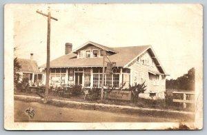 RPPC Real Photo Postcard - Carroll Company Antiques   New Jersey   c1926