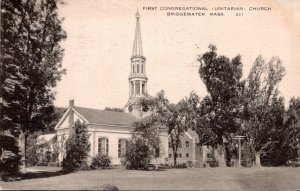 Massachusetts Bridgewater First Congregational Unitarian Church 1948