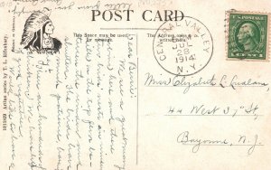 Vintage Postcard 1914 Summit Lake Central Valley New York T.L. Riffenbary Pub.