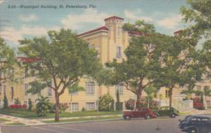 Florida St Petersburg Municipal Building 1946 Curteich