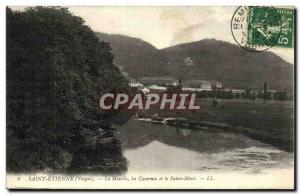 Old Postcard St. Etienne La Moselle Barracks and The Holy Mountain