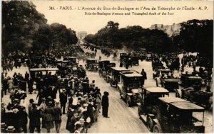 CPA PARIS 16e L'Avenue du Bois-de-Boulogne et l'Arc de Triomphe de (66221)