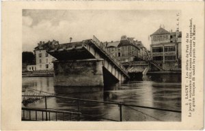 CPA LAGNY-sur-MARNE Les Debris du Pont de Fer (1299802)