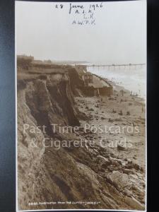 Norfolk: Hunstanton from the Cliffs RP c1924 Pub by Judges