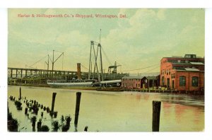 DE - Wilmington. Harlan & Hollingsworth Company's Shipyard