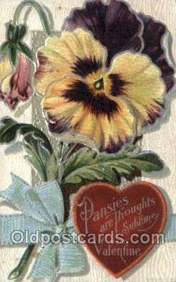 Valentines Day 1910 postal used 1910