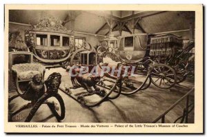 Versailles - Petit Trianon - Museum Cars - Old Postcard