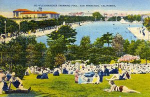 [Scenic View] US California San Francisco - Fleishhacker Swimming Pool