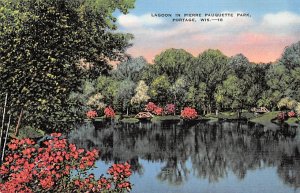 Lagoon In Pierre Pauquette Park  - Portage, Wisconsin WI