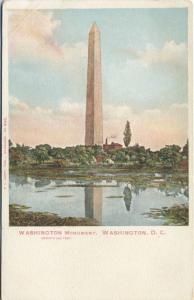 Washington Monument ~ Washington DC Vintage Postcard
