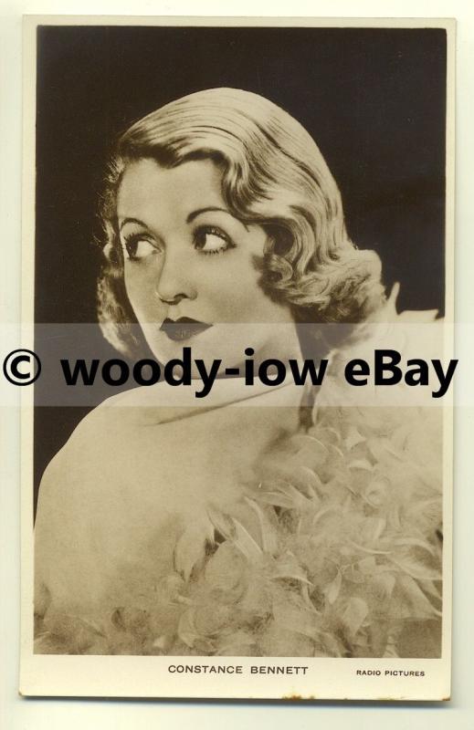 b2078 - Film Actress - Constance Bennett - postcard