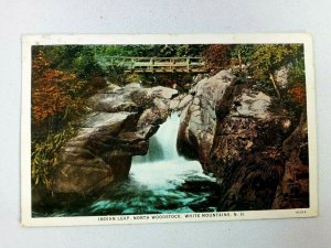 Vintage Postcard 1920's Indian Leap North Woodstock White Mountains NH
