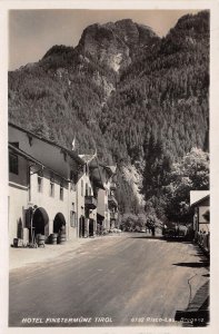 US39 real photo Austria Tirol Hotel Finstermunz Risch-lau mountain region