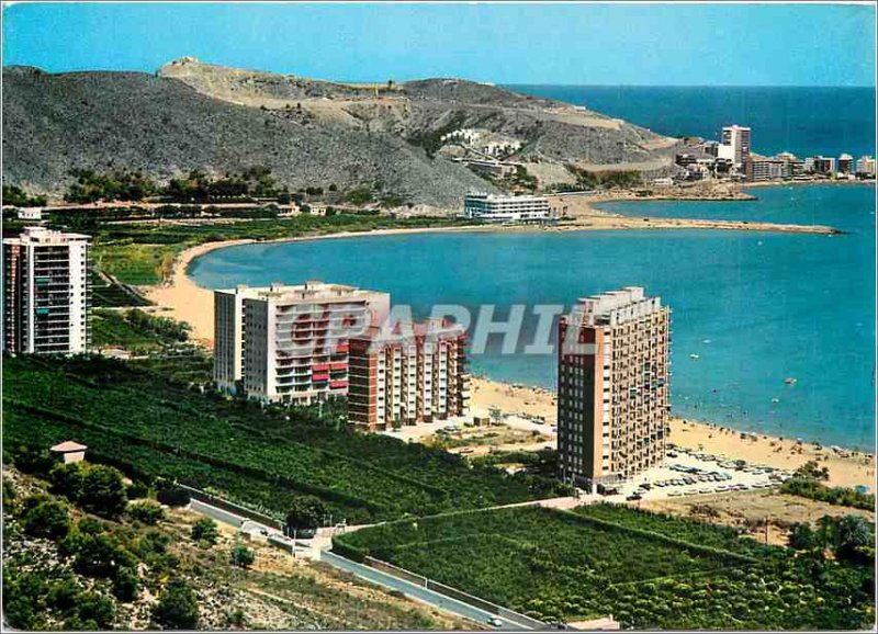 Modern Postcard El Raco Cullera Beach and Hotel Sicania