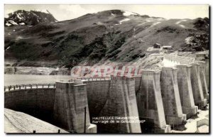 Old Postcard Electricite Hauteluce Dam Girotte