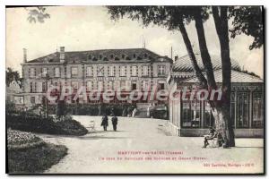 Old Postcard Martigny Les Bains A Coin Du Pavillon Des Sources large hotel
