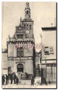 Old Postcard Niort L & # 39Ancien Hotel De Ville