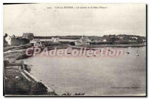 Old Postcard Ile Aux Moines Lairiot And Le Bois D'Amour