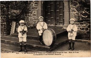 CPA Les Benjamins de la Fanfare des Orphelins de St Georges de L'Isle (193160)