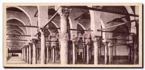 Old Postcard Egypt Egypt Cairo Interior of the Mosque of Amr