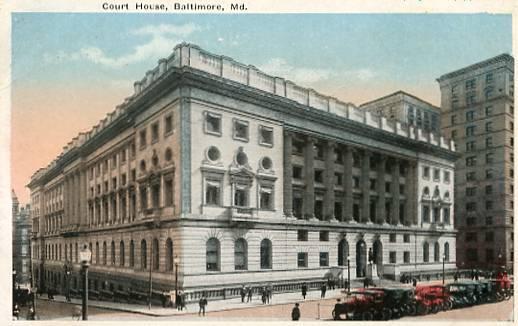 MD - Baltimore, Courthouse