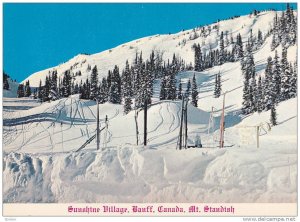 Sunshine Village, Mt. Standish, Banff, Alberta, Canada, 1960-1970s