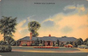 Cambridge Springs Pennsylvania Riverside Golf Clubhouse Postcard JF235041